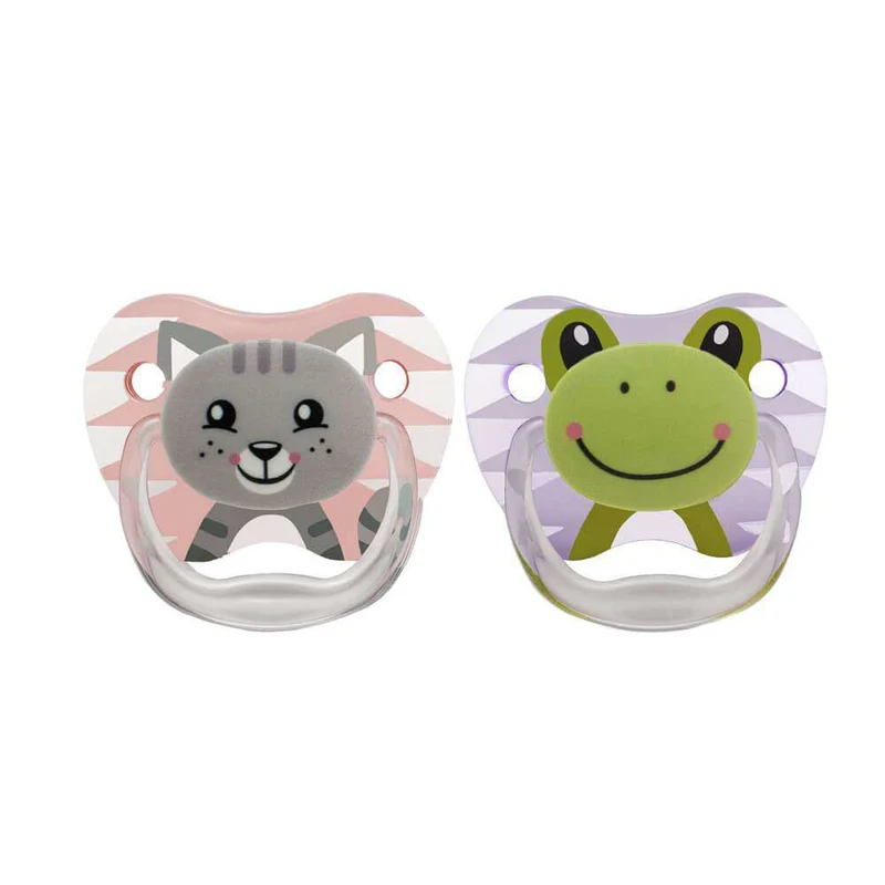 Dr. Browns Chupete Prevent Animal Rosa 0-6M