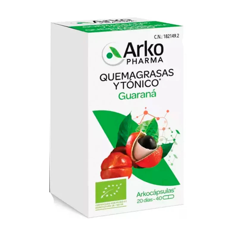 Arkocápsulas Guarana 45 Cápsulas
