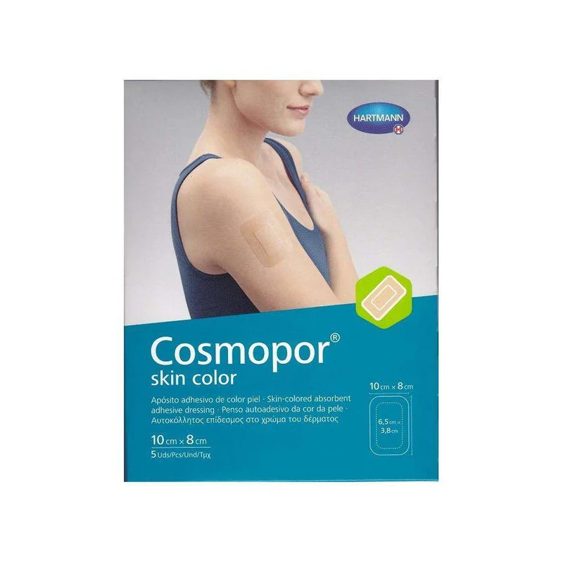 Cosmopor Skin Apósito Estéril Color 10 Cm X 8 Cm