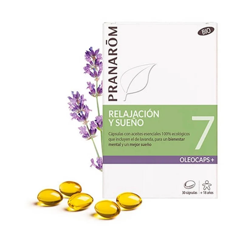 Pranarom Oleocápsulas Nº7 Relajación y Sueño 30 Cápsulas