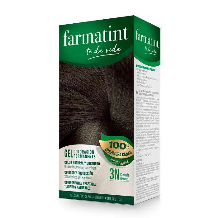 Farmatint Gel 3N Castaño Oscuro 135 ml