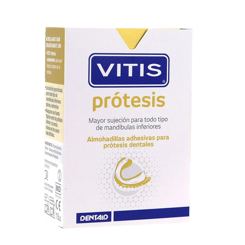 Vitis Potesis Super Almohadillas Adhesivas 15 Unidades