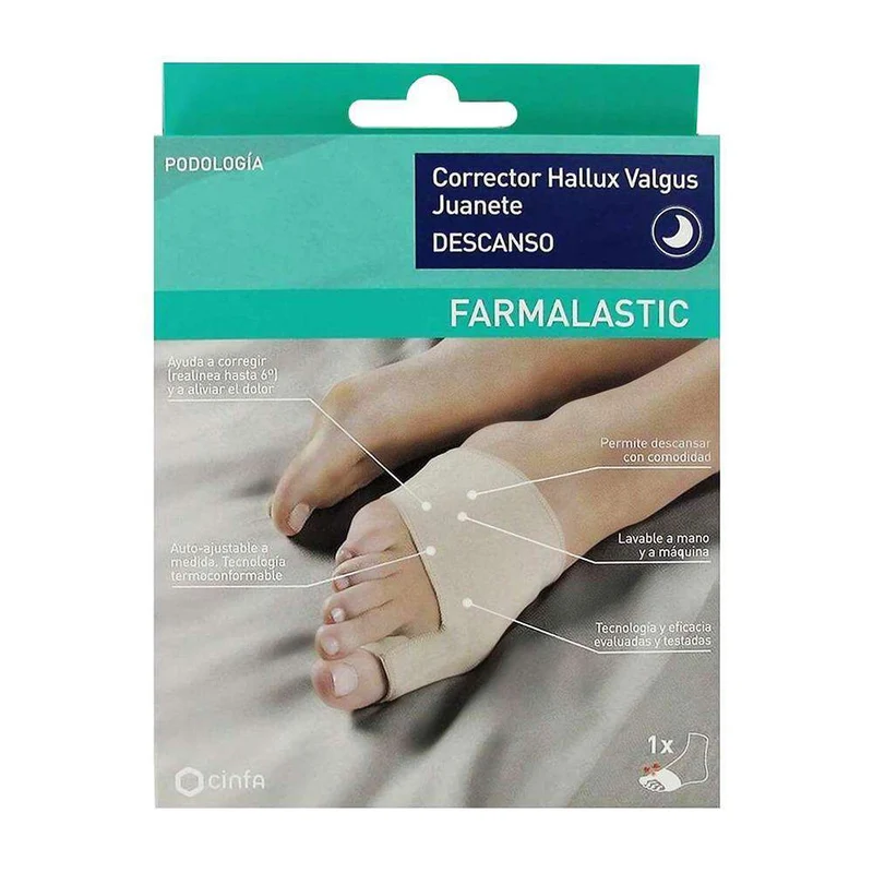 Farmalastic Corrector Pulgar Nocturno Peq Izda