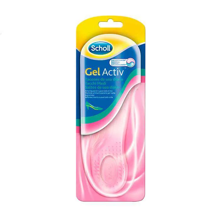 Dr. Scholl Plantillas Gelactiv Tacón Diario
