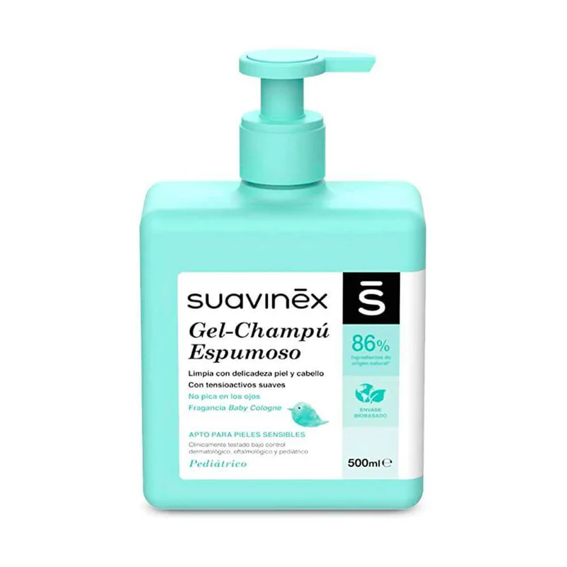 Suavinex Pediatric Gel-Champú Espumoso 500 ml