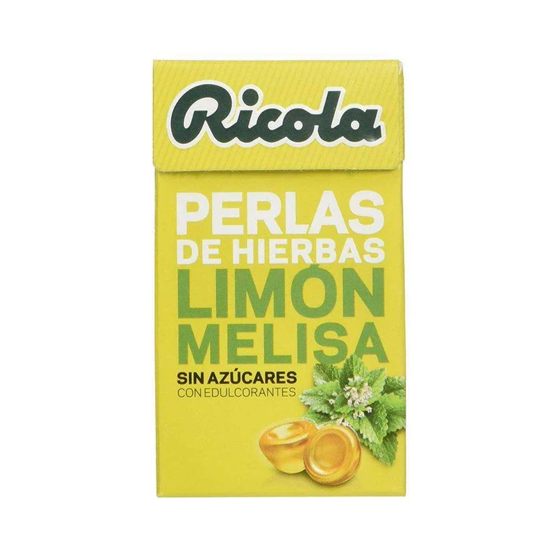 Ricola Perlas Limón-Melisa Sin Azúcar