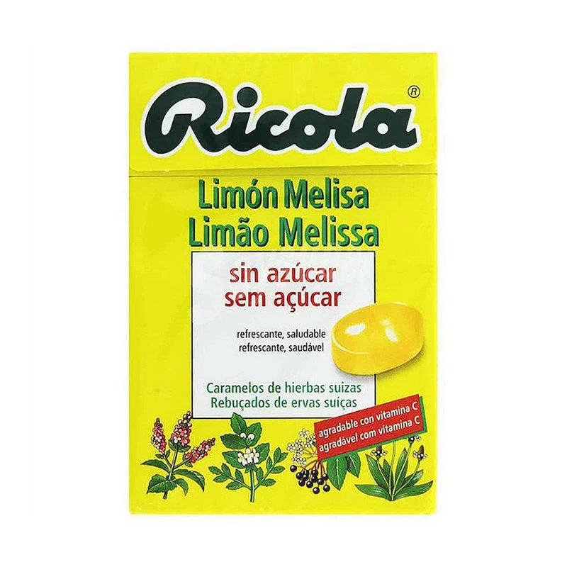 Ricola Caramelos Limón Sin Azúcar 50 Gr