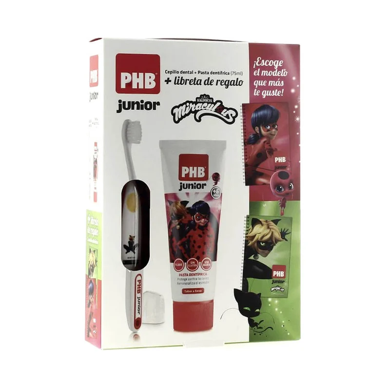 Phb Cepillo Plus Junior + Gel + Regalo Pack
