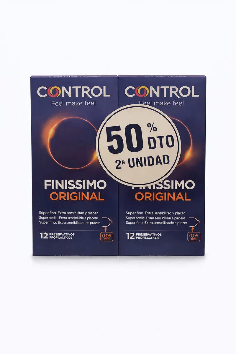 Control Preservativos Finissimo 12 Unidades Duplo
