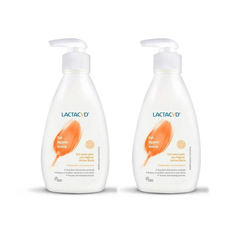 Lactacyd Higiene Íntima Gel Suave 200 ml Duplo