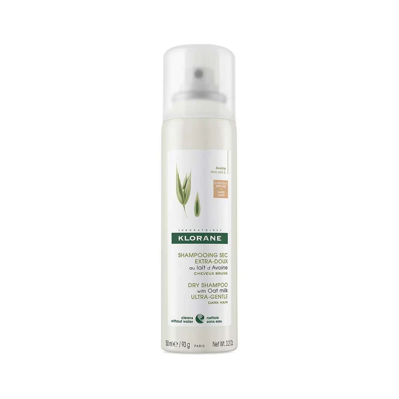 Klorane Avena Champú Seco Cabello Castaño Spray 150 ml