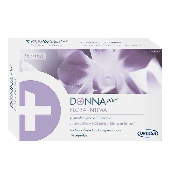 Donnaplus Flora Íntima 14 Cápsulas