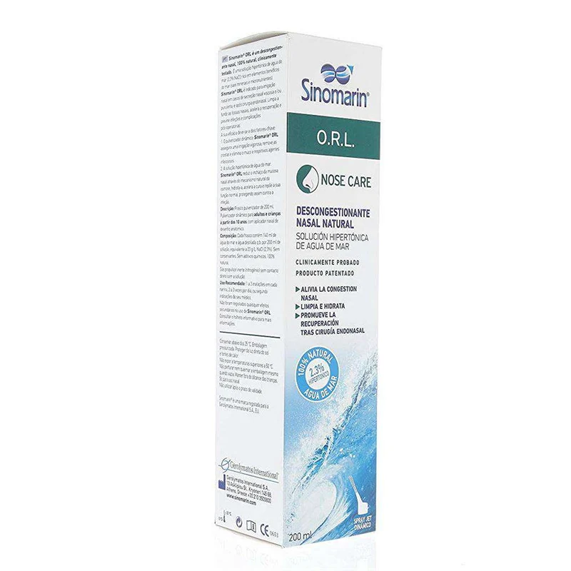 Sinomarin Orl Limpieza Nasal 200 ml