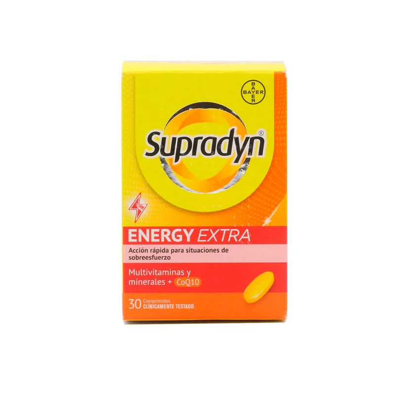Supradyn Energy Extra 30 Comprimidos