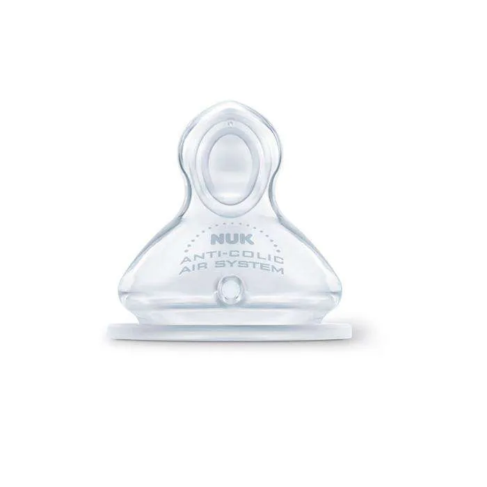 Nuk Tetina First Choice Silicona Leche T.2 (M) +6M 2 Unidades