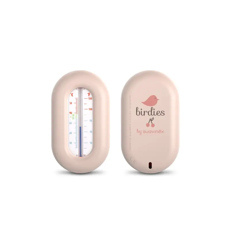 Suavinex Termómetro De Bañera Diseño Birdies Rosa