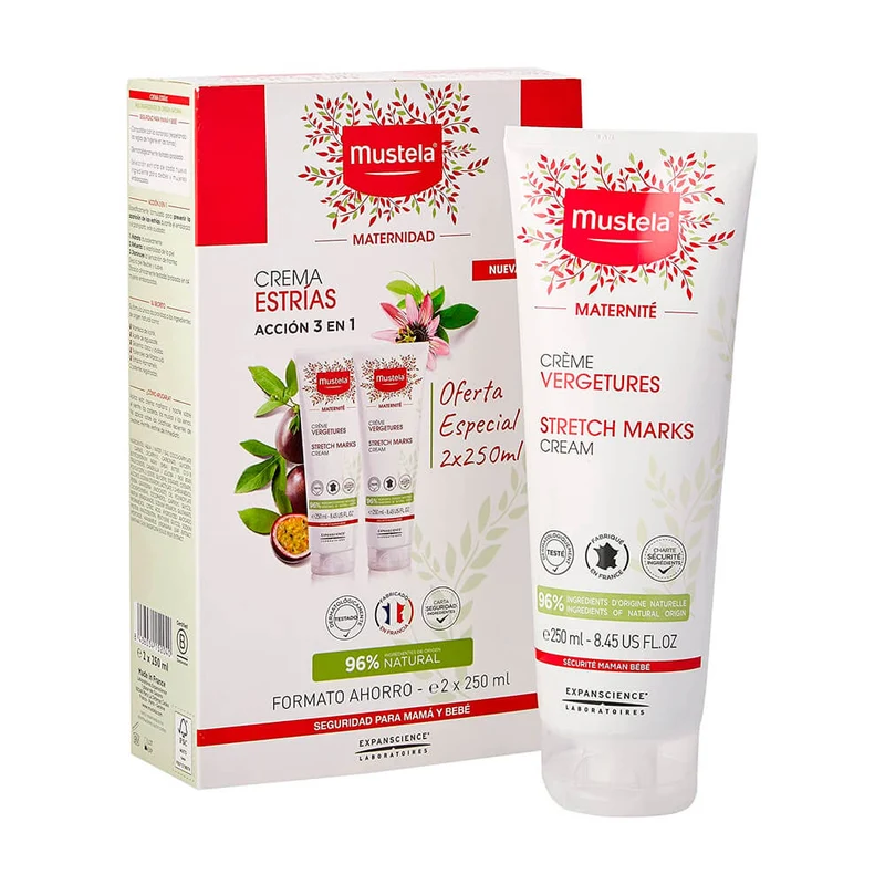 Mustela 9 Meses Antiestrías 250 ml Duplo