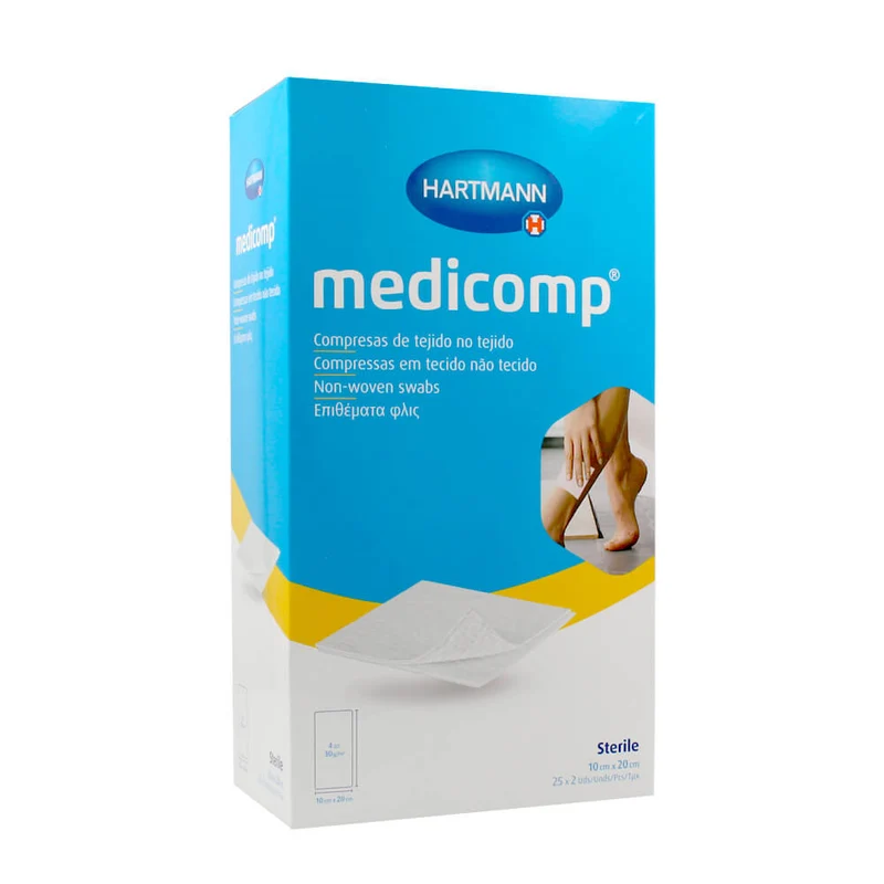 Medicomp Gasa Estéril 10X20Cm