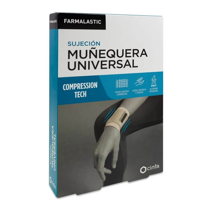 Farmalastic Innova Muñequera Velcro Beige T.P/M