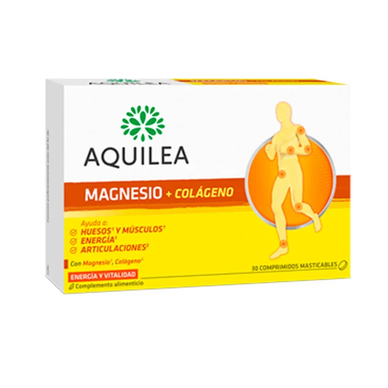 Aquilea Magnesio + Colágeno 30 Comprimidos Masticables