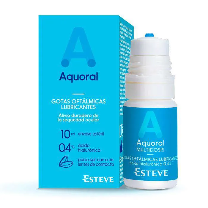 Aquoral Ácido Hialurónico Multidosis Colirio 10 ml