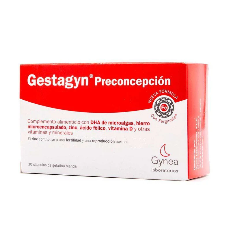 Gestagyn Preconcepción 30 Cápsulas