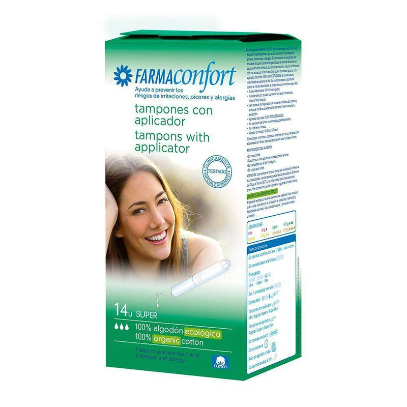 Farmaconfort Tampones Super Con Aplicador 14 Unidades