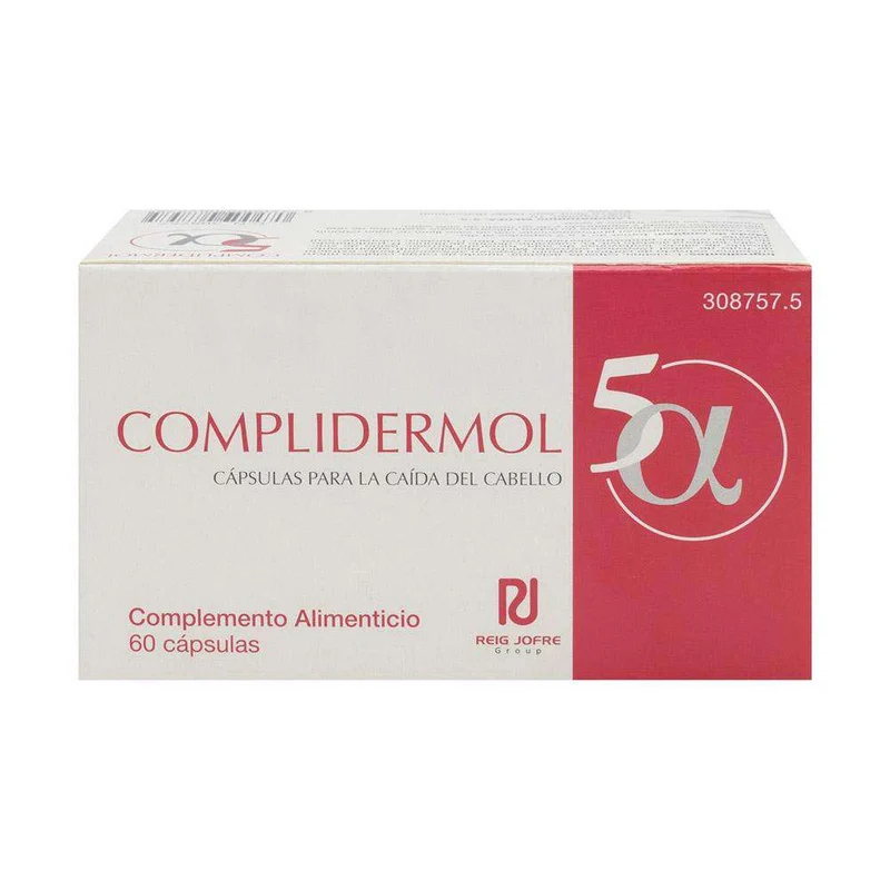 Complidermol 5 Alfa 60 Cápsulas