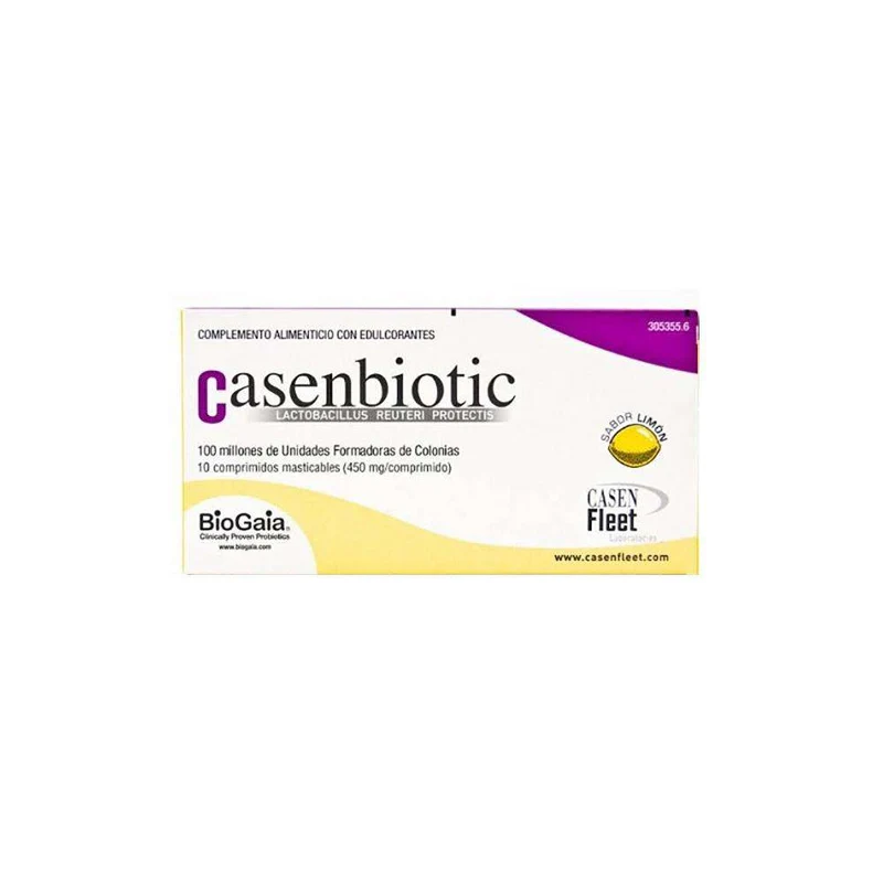Casenbiotic Limón 10 Comprimidos