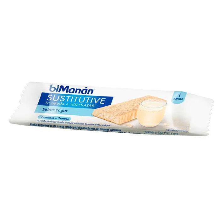 Bimanán Sustitutive Barritas Yogur 1 Unidad