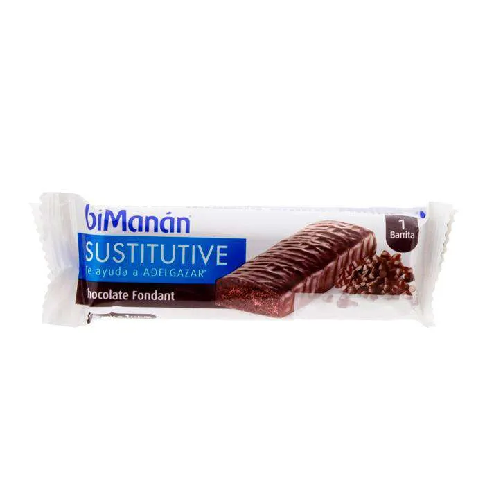 Bimanán Sustitutive Barritas Choco Fondant 1 Unidad