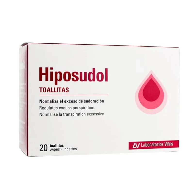 Hiposudol Toallitas 20 Toallitas