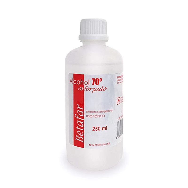 Betafar Alcohol 70 Grados 250 ml
