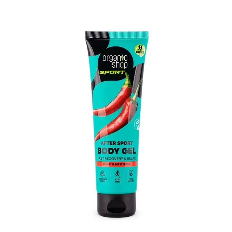 Organic Shop Gel Corporal Relajante After Sport Para Una Recuperación Rápida, 75 Ml
