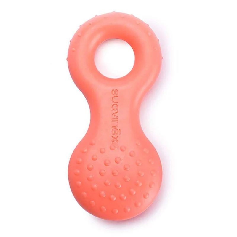 Suavinex Mordedor Goma +0M Etapa 1 Rosa Plomizo 162896