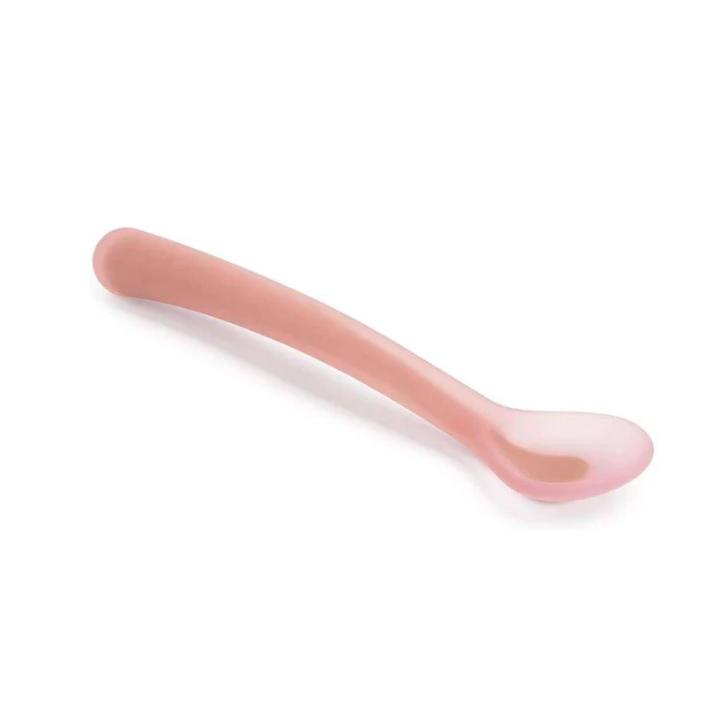Suavinex Cuchara Silicona +4M Rosa 162122