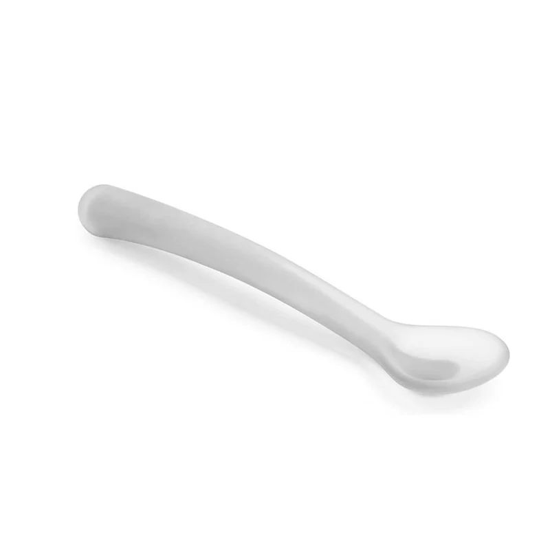 Suavinex Cuchara Silicona +4M Blanca 162122