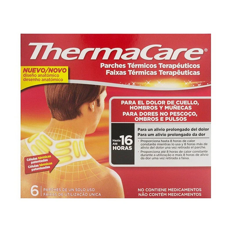 Thermacare Cuello-Hombros-Muñecas 6 Parches