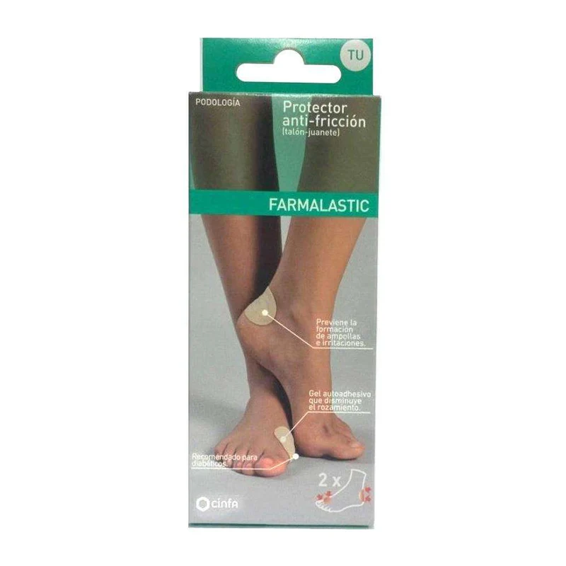Farmalastic Protector Antifricción Juanete-Talón Talla Única