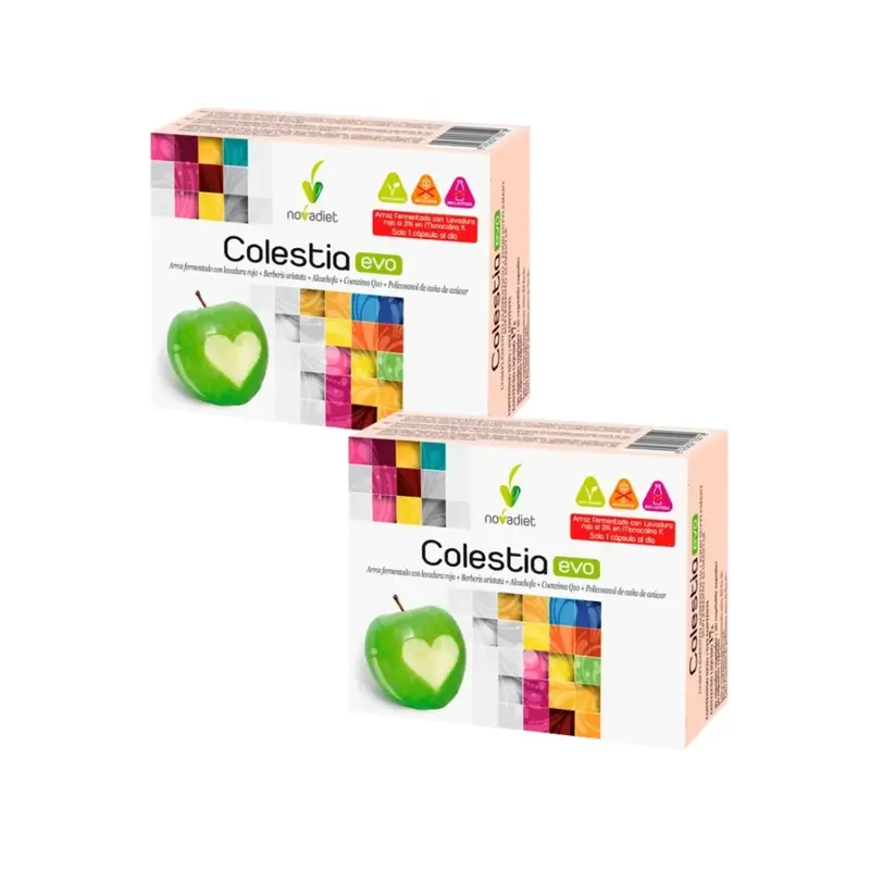 Novadiet Colestia Evo , 2X60 Cápsulas