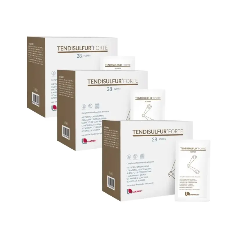 Tendisulfur Forte, 3X28 Sobres