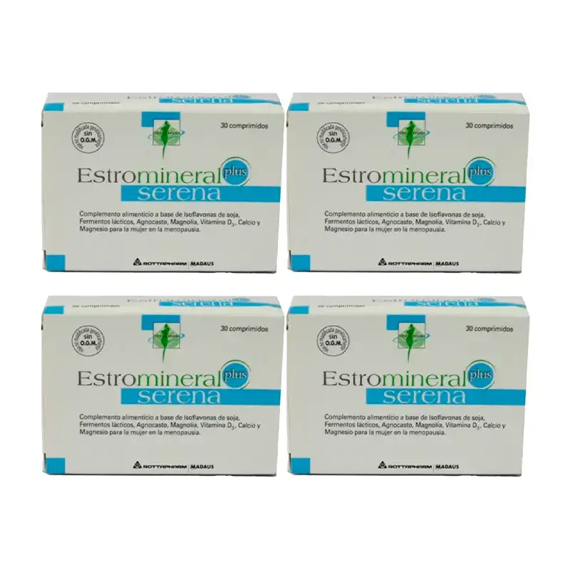 Estromineral Serena Plus, Pack 4 x 30 Comprimidos