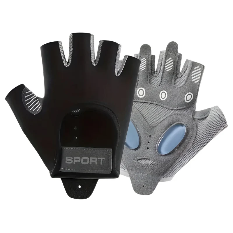 Miomu Guantes de Entrenamiento Antideslizantes, Negro