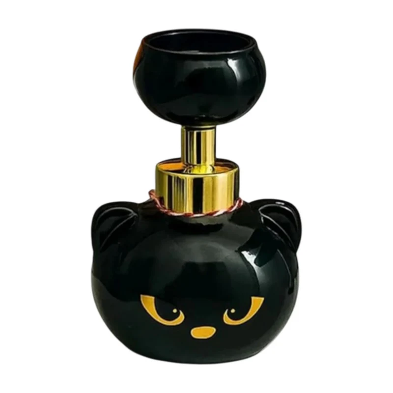 Miomu Dispensador de Jabón Líquido, Diseño Gato